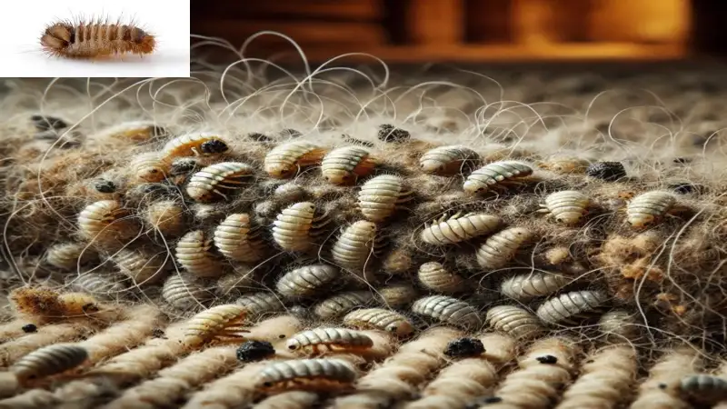 What Is a Carpet Beetle Larvae Nest And Why Are They Harmful?