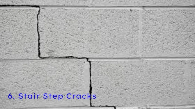 Stair-Step Cracks