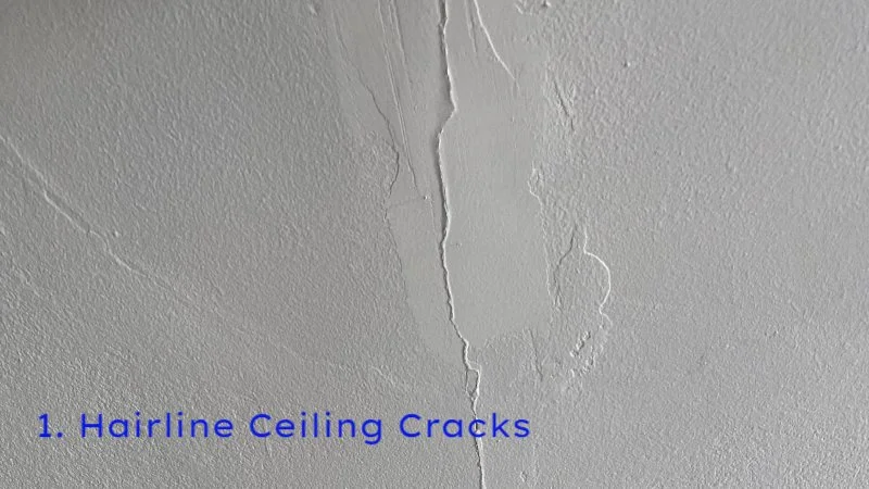 Hairline Ceiling Cracks