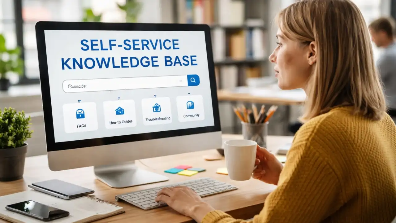 When Time Is of the Essence Turning to a Self-Service Knowledge Base Can Be Crucial?